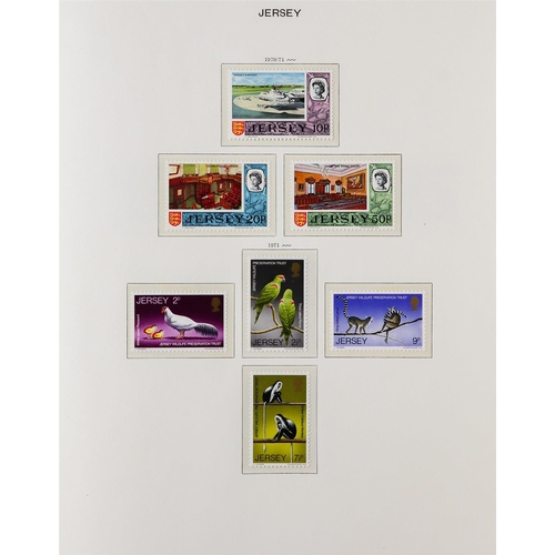 1837 - GB.ISLANDS GUERNSEY, JERSEY & ISLE OF MAN in 10 albums, Includes Guernsey & Jersey 1941-1984 and Isl... 