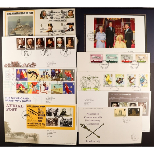 1855 - GB.FIRST DAY COVERS 1970s to 1990s selection in a box. Includes some general covers (500+) Lot 1855 ... 