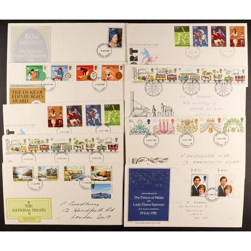 1855 - GB.FIRST DAY COVERS 1970s to 1990s selection in a box. Includes some general covers (500+) Lot 1855 ... 