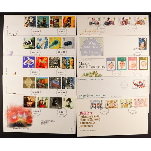 1855 - GB.FIRST DAY COVERS 1970s to 1990s selection in a box. Includes some general covers (500+) Lot 1855 ... 