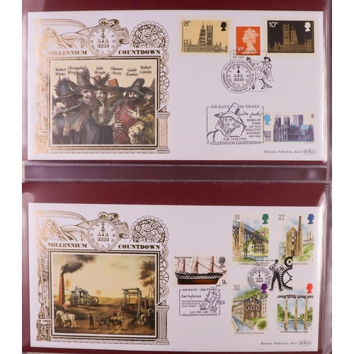 1861 - GB.FIRST DAY COVERS BENHAM COVERS 1989-2011 includes 2000 Millennium collection, 1997-2011 various R... 