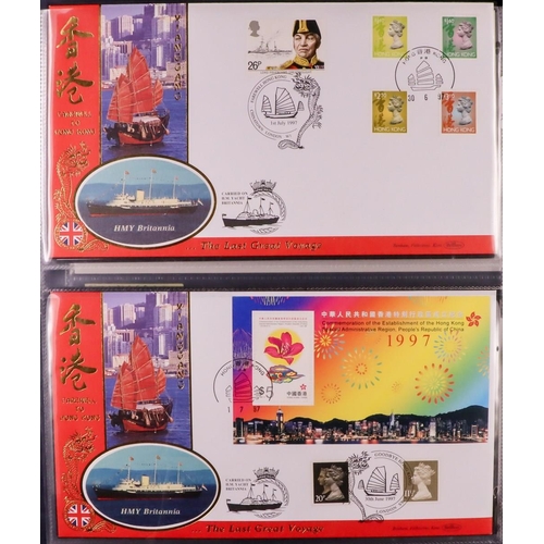 1861 - GB.FIRST DAY COVERS BENHAM COVERS 1989-2011 includes 2000 Millennium collection, 1997-2011 various R... 