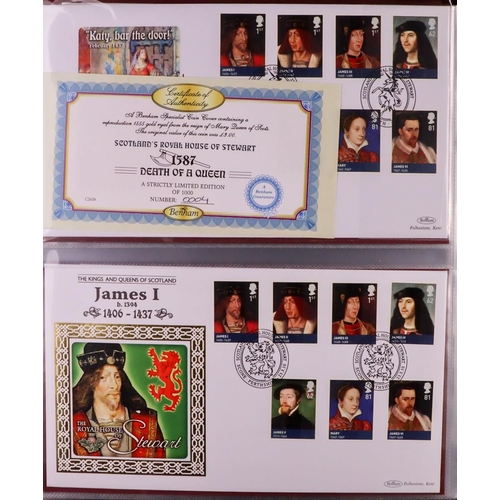 1861 - GB.FIRST DAY COVERS BENHAM COVERS 1989-2011 includes 2000 Millennium collection, 1997-2011 various R... 