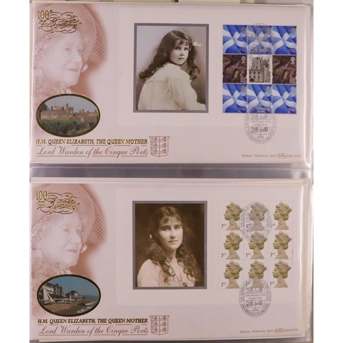 1861 - GB.FIRST DAY COVERS BENHAM COVERS 1989-2011 includes 2000 Millennium collection, 1997-2011 various R... 