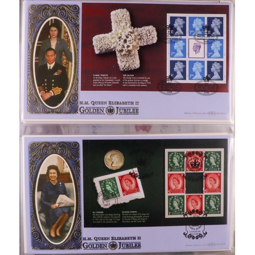 1861 - GB.FIRST DAY COVERS BENHAM COVERS 1989-2011 includes 2000 Millennium collection, 1997-2011 various R... 