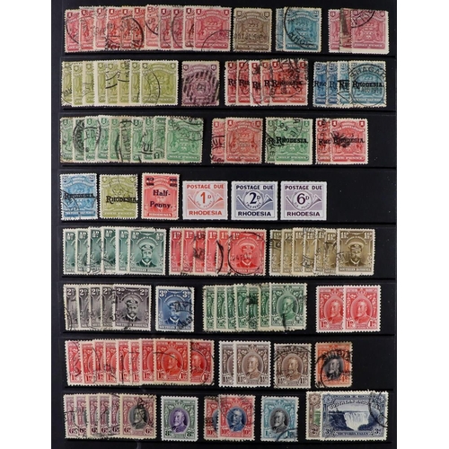 189 - COMMONWEALTH 19th Century to 1970's mint & used stamps in albums, stockbooks & on pages in two carto... 