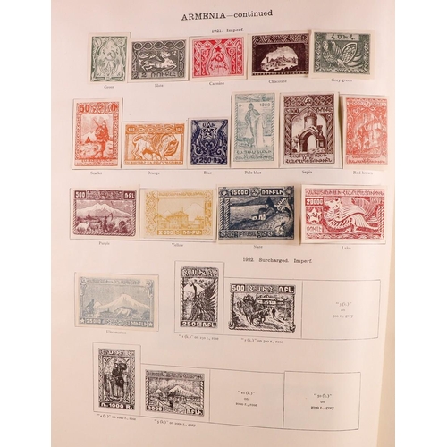 205 - WORLD COLLECTION IN IDEAL ALBUM for 1914-1930 foreign countries issues, mint & used, includes many s... 