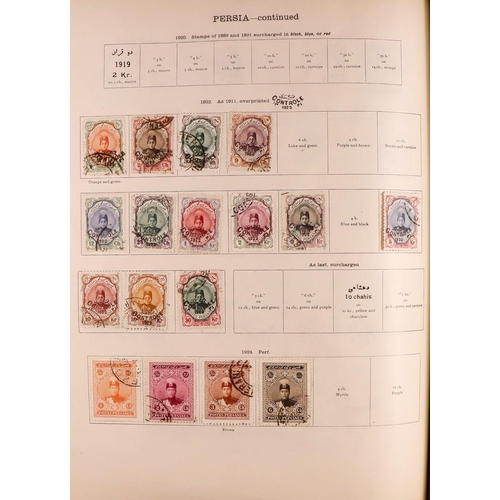 205 - WORLD COLLECTION IN IDEAL ALBUM for 1914-1930 foreign countries issues, mint & used, includes many s... 