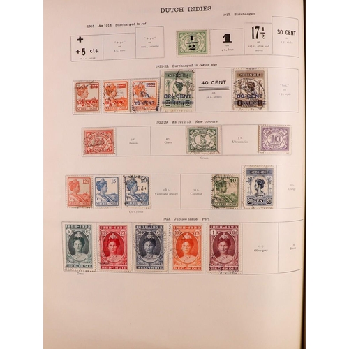 205 - WORLD COLLECTION IN IDEAL ALBUM for 1914-1930 foreign countries issues, mint & used, includes many s... 