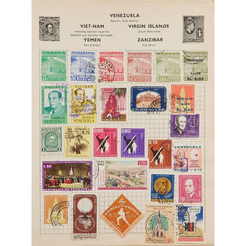 210 - WORLD ACCUMULATION IN TWO CARTONS Mint & used stamps in thirteen albums & stockbooks and in folders,... 