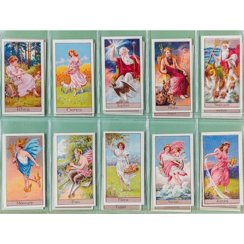 25 - COLLECTION OF CIGARETTE AND TEA CARDS INCLUDING SILKS. Lovely collection. Mainly in albums with comp... 