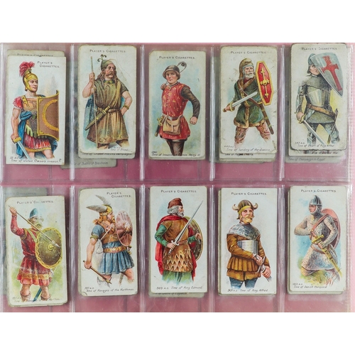 25 - COLLECTION OF CIGARETTE AND TEA CARDS INCLUDING SILKS. Lovely collection. Mainly in albums with comp... 