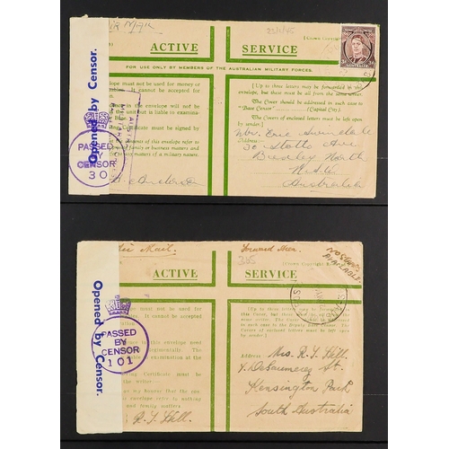 297 - AUSTRALIA COLLECTIONS WITH SPECIALISM IN BOX. Roos, heads and dues showing degrees of specialism wit... 