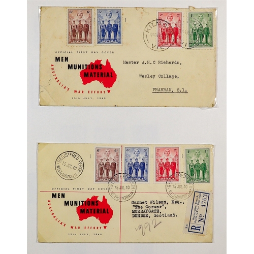 298 - AUSTRALIA EXTENSIVE COLLECTION IN 36 ALBUMS 1913-2011 mint (some never hinged) and used stamps and m... 