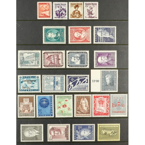 307 - AUSTRIA 1850-1970's COLLECTION WITH GOOD AREAS Includes 19th Century issues used incl early imperfs,... 