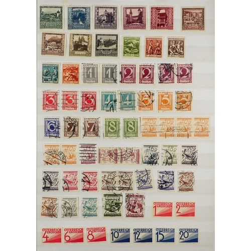 307 - AUSTRIA 1850-1970's COLLECTION WITH GOOD AREAS Includes 19th Century issues used incl early imperfs,... 