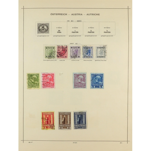 307 - AUSTRIA 1850-1970's COLLECTION WITH GOOD AREAS Includes 19th Century issues used incl early imperfs,... 