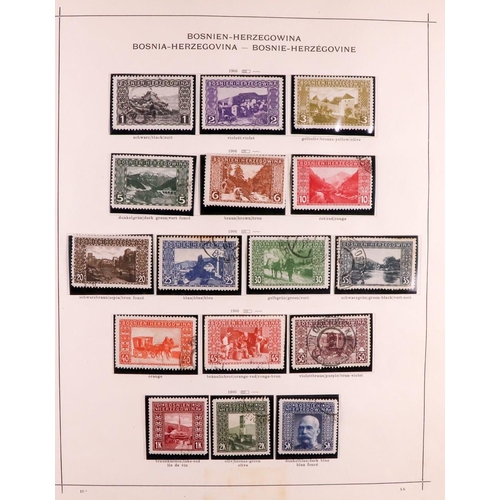 308 - AUSTRIA 1858 - 1966 COLLECTIONS IN A BOX. Interesting range of stamps which includes Franz Joseph ty... 