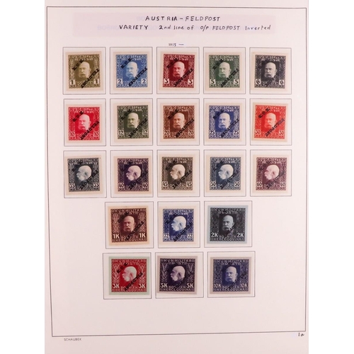 308 - AUSTRIA 1858 - 1966 COLLECTIONS IN A BOX. Interesting range of stamps which includes Franz Joseph ty... 