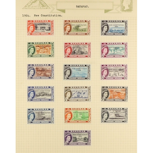 332 - BAHAMAS 1882 - 1977 MINT COLLECTION includes many sets (400+ stamps) Lot 332 (M) [c]