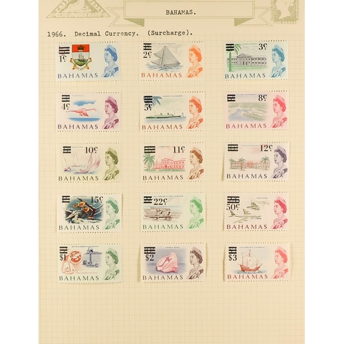 332 - BAHAMAS 1882 - 1977 MINT COLLECTION includes many sets (400+ stamps) Lot 332 (M) [c]