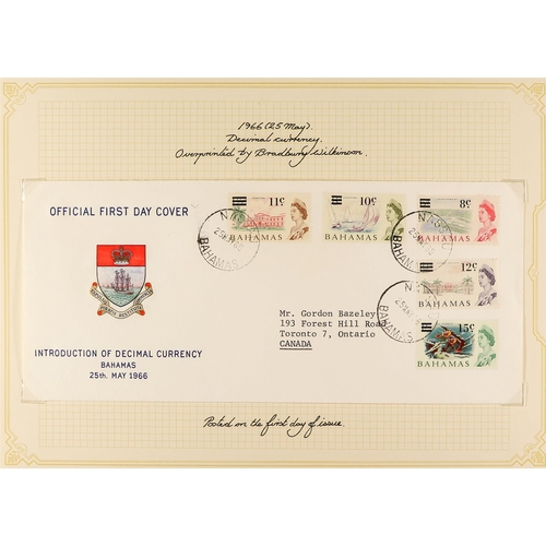 338 - BAHAMAS 1953 - 1970 SEMI-SPECIALISED COLLECTION comprehensive & well- annotated with both mint (much... 