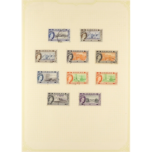 338 - BAHAMAS 1953 - 1970 SEMI-SPECIALISED COLLECTION comprehensive & well- annotated with both mint (much... 