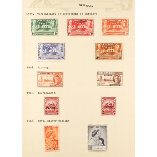 350 - BARBADOS 1852 - 1977 FINE MINT COLLECTION includes many 'better' stamps & sets (400+ stamps) Lot 350... 