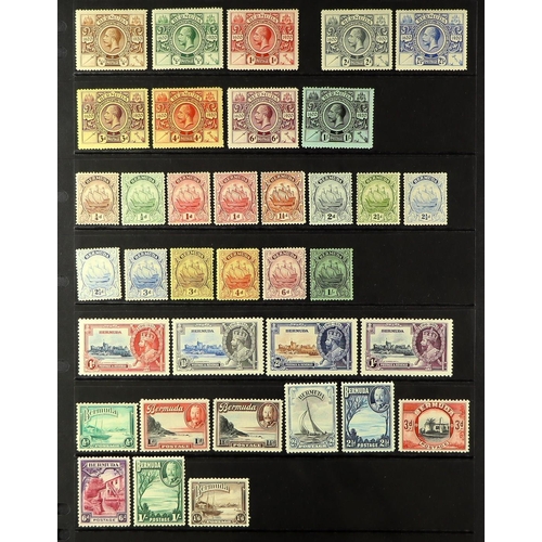 388 - BERMUDA 1902 - 1936 MINT COLLECTION includes 1902-03 & 1906-10 'Dry Docks' sets, 1910-25 set with ex... 