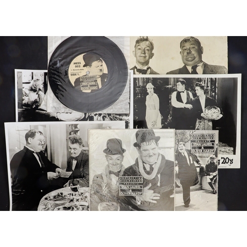 41 - LAUREL AND HARDY COLLECTOR'S BOXES. Included 'The Laurel and Hardy Magazine' (approx 100), 'Larry Ha... 