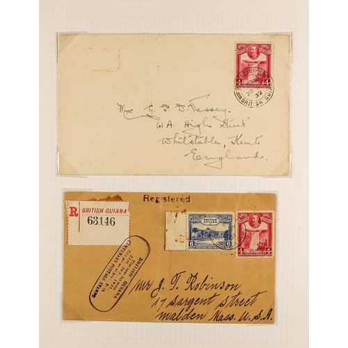 410 - BR. GUIANA 1862 - 1970's COLLECTION of mint (some never hinged) and used stamps, plus some covers an... 