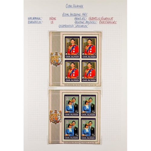 499 - COOK IS. 1953 - 2000 COLLECTION. A beautiful collection of mint & never hinged mint sets, and never ... 