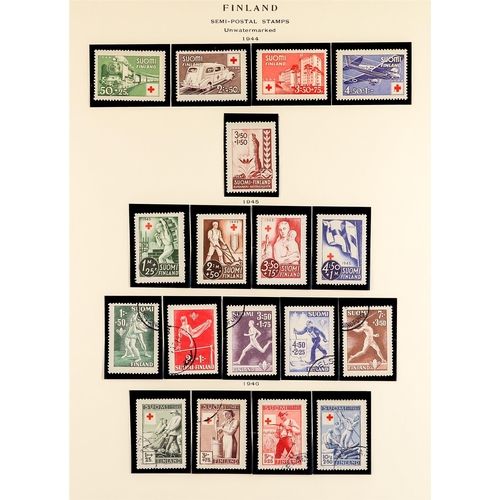 563 - FINLAND 1860 - 1987 COLLECTION of mint & used stamps and miniature sheets note 1860 5k mint (signed ... 