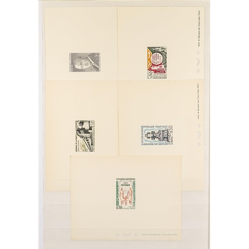 582 - FRANCE 1960 - 1963 EPREUVES DE LUXE collection of 48 items incl 1960 Annexation of Nice and Savoy se... 