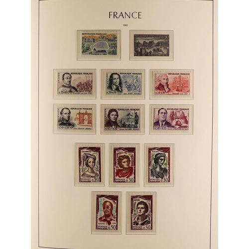 589 - FRANCE ESTATE CLEARANCE IN BOX. Mint & used stamps in 7 albums / stock books & also on loose stock p... 