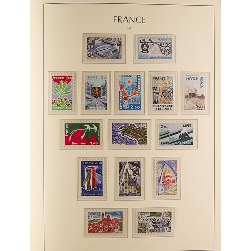 589 - FRANCE ESTATE CLEARANCE IN BOX. Mint & used stamps in 7 albums / stock books & also on loose stock p... 