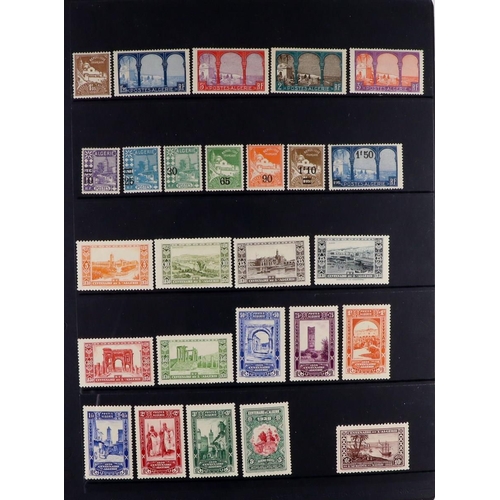 601 - FRENCH COLONIES COLLECTOR'S ESTATE IN BOX. A good range of countries on pages and stock cards which ... 