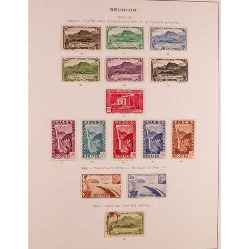 618 - FRENCH COLONIES REUNION 1844 - 1947 COLLECTION of very fine mint & used stamps (plus a few covers) n... 