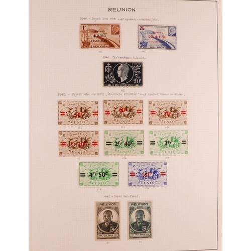 618 - FRENCH COLONIES REUNION 1844 - 1947 COLLECTION of very fine mint & used stamps (plus a few covers) n... 