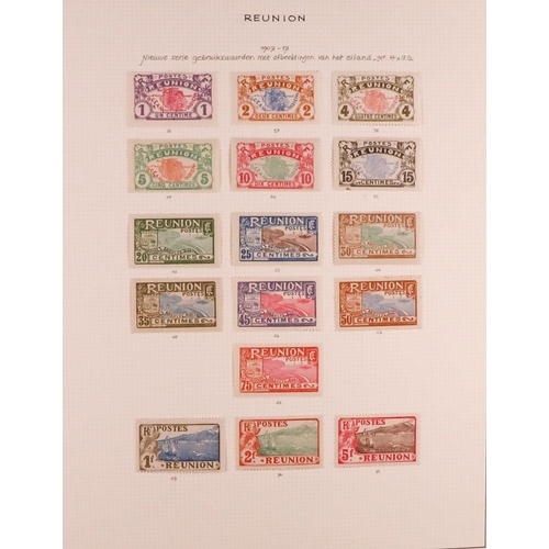 618 - FRENCH COLONIES REUNION 1844 - 1947 COLLECTION of very fine mint & used stamps (plus a few covers) n... 