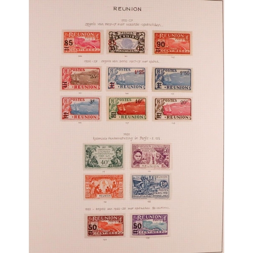 618 - FRENCH COLONIES REUNION 1844 - 1947 COLLECTION of very fine mint & used stamps (plus a few covers) n... 