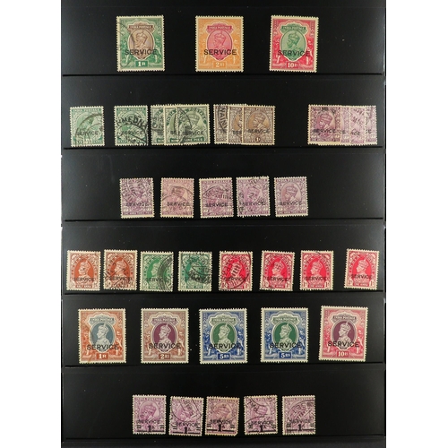 757 - INDIA 1911-1991 EXTENSIVE COMPREHENSIVE COLLECTION in six volumes, mint (many never hinged) & used s... 