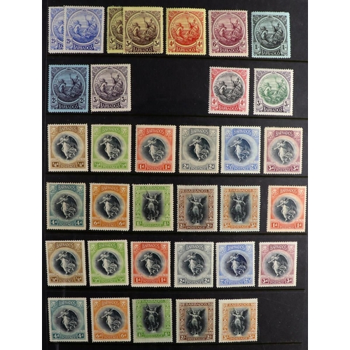 82 - COMMONWEALTH 1855-1960's MINT COLLECTION with the strength in KEVII to KGVI issues on stock pages, i... 