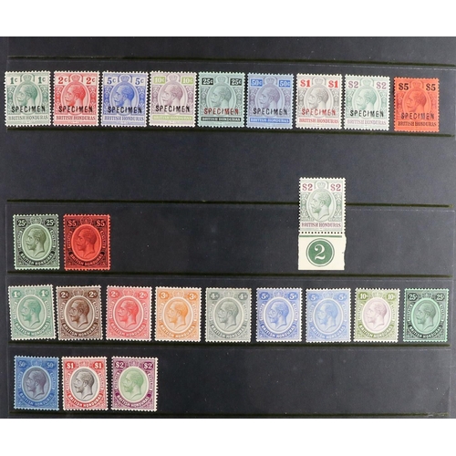 82 - COMMONWEALTH 1855-1960's MINT COLLECTION with the strength in KEVII to KGVI issues on stock pages, i... 