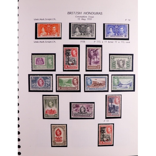 82 - COMMONWEALTH 1855-1960's MINT COLLECTION with the strength in KEVII to KGVI issues on stock pages, i... 