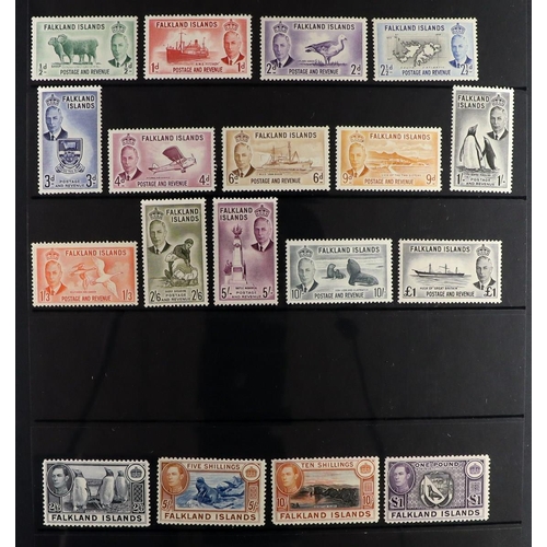 82 - COMMONWEALTH 1855-1960's MINT COLLECTION with the strength in KEVII to KGVI issues on stock pages, i... 