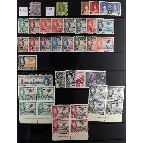 82 - COMMONWEALTH 1855-1960's MINT COLLECTION with the strength in KEVII to KGVI issues on stock pages, i... 