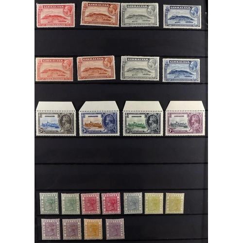 82 - COMMONWEALTH 1855-1960's MINT COLLECTION with the strength in KEVII to KGVI issues on stock pages, i... 