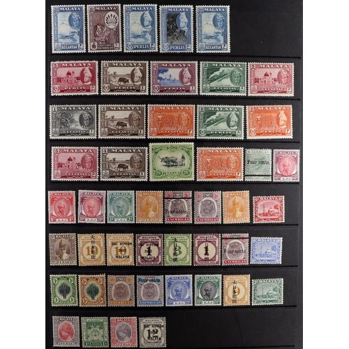 82 - COMMONWEALTH 1855-1960's MINT COLLECTION with the strength in KEVII to KGVI issues on stock pages, i... 