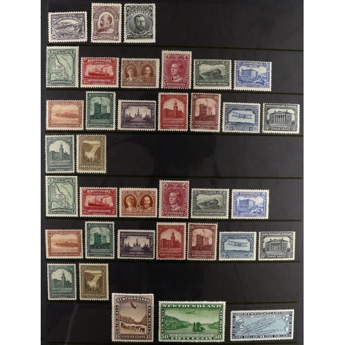 82 - COMMONWEALTH 1855-1960's MINT COLLECTION with the strength in KEVII to KGVI issues on stock pages, i... 